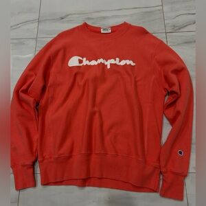Champion Men's pink Sweater
